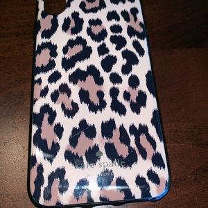 Leopard Print Kate Spade iPhone XS/X phone case